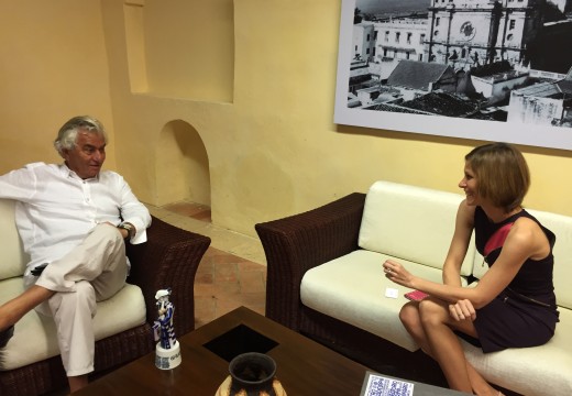 Nava Castro reuniuse co embaixador de España en Colombia no marco das accións promocionais do destino Galicia no país